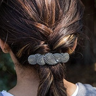 Scottish Paisley Hair Clip for Women