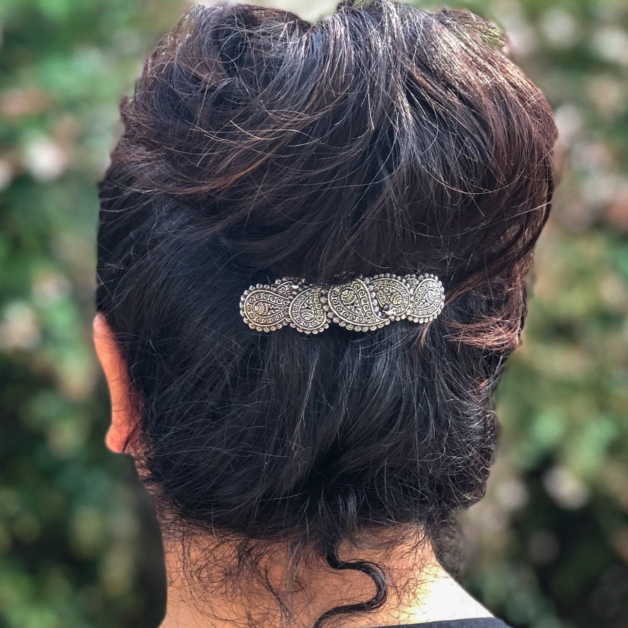 Scottish Paisley Hair Clip for Women