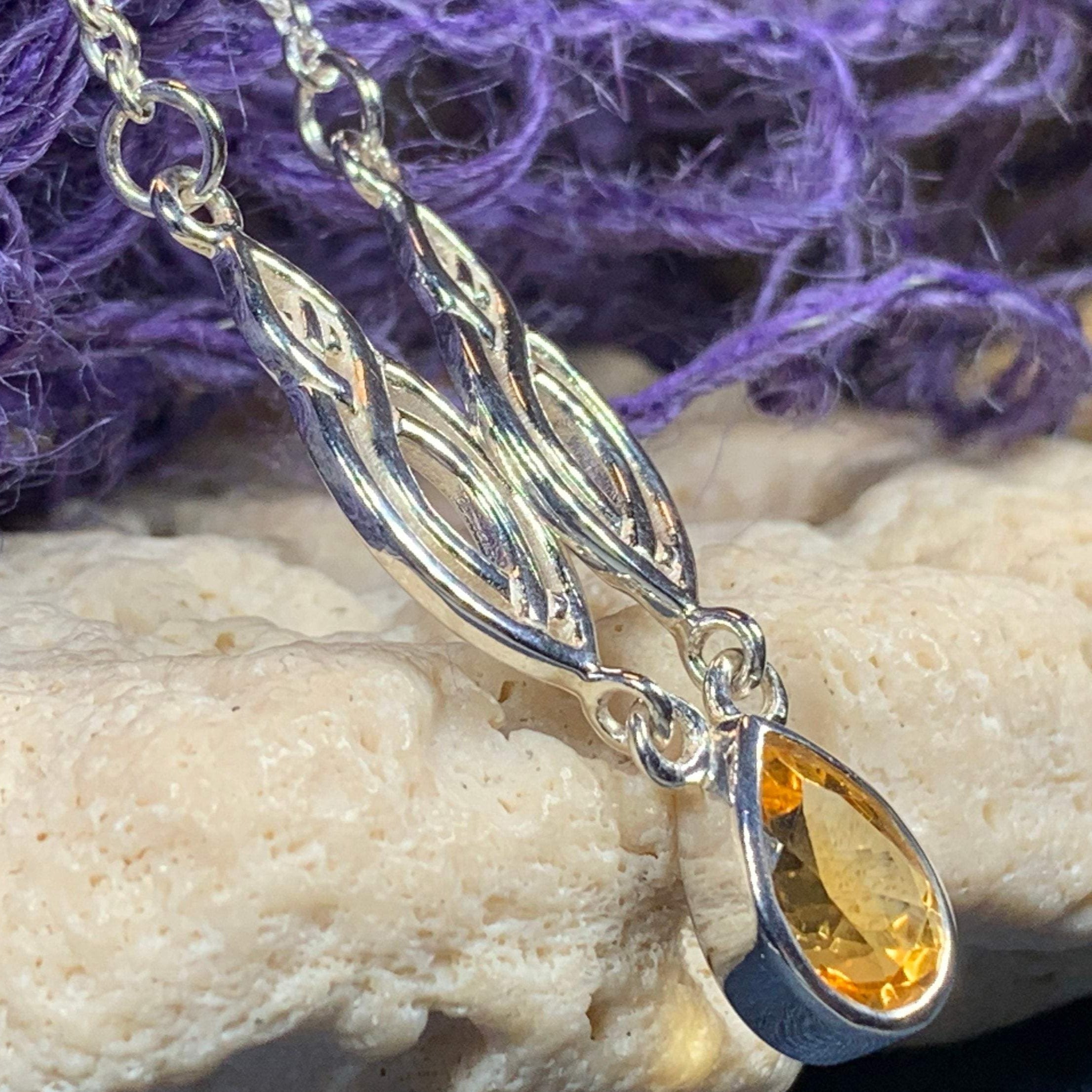 Lilias Celtic Knot Necklace