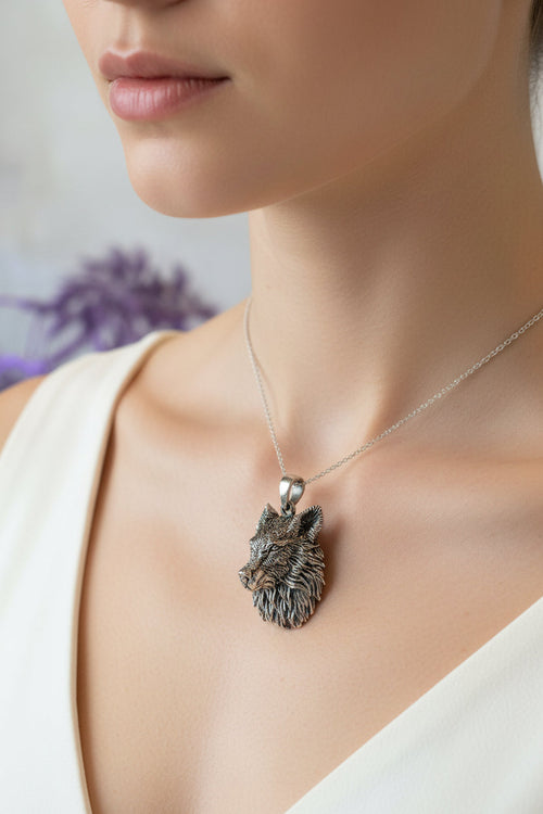 Aesir Wolf Necklace