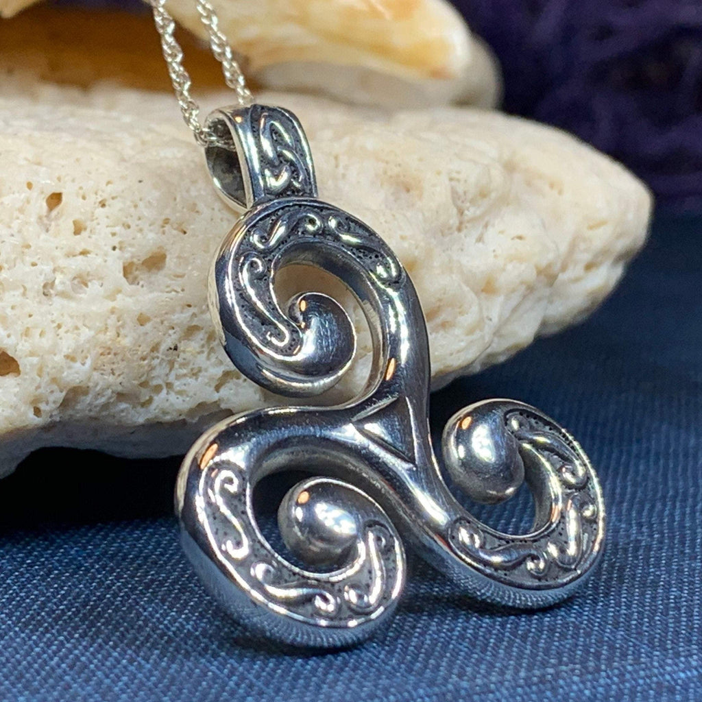 Celtic Triskele Necklace