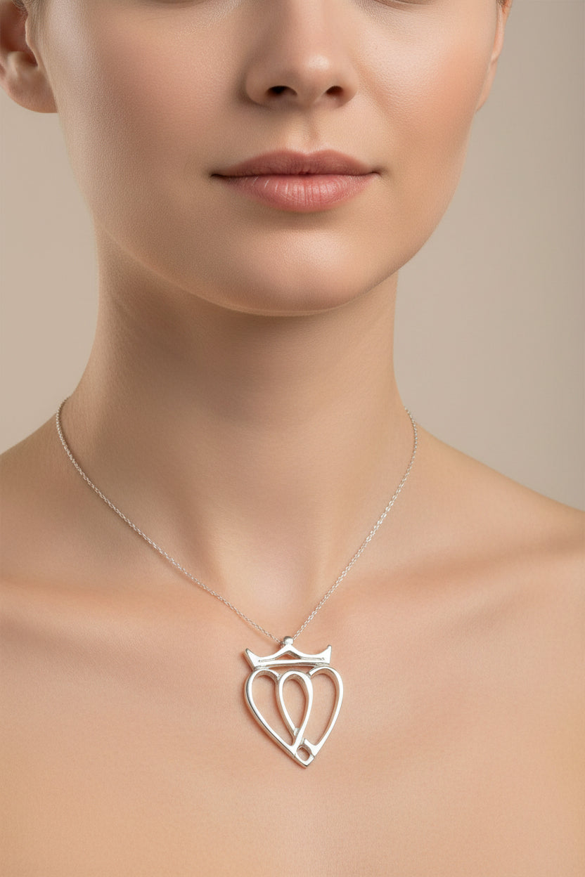 Jocasta Luckenbooth Necklace - Handmade in Scotland