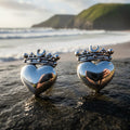 Celtic Irish Claddagh Post Earrings