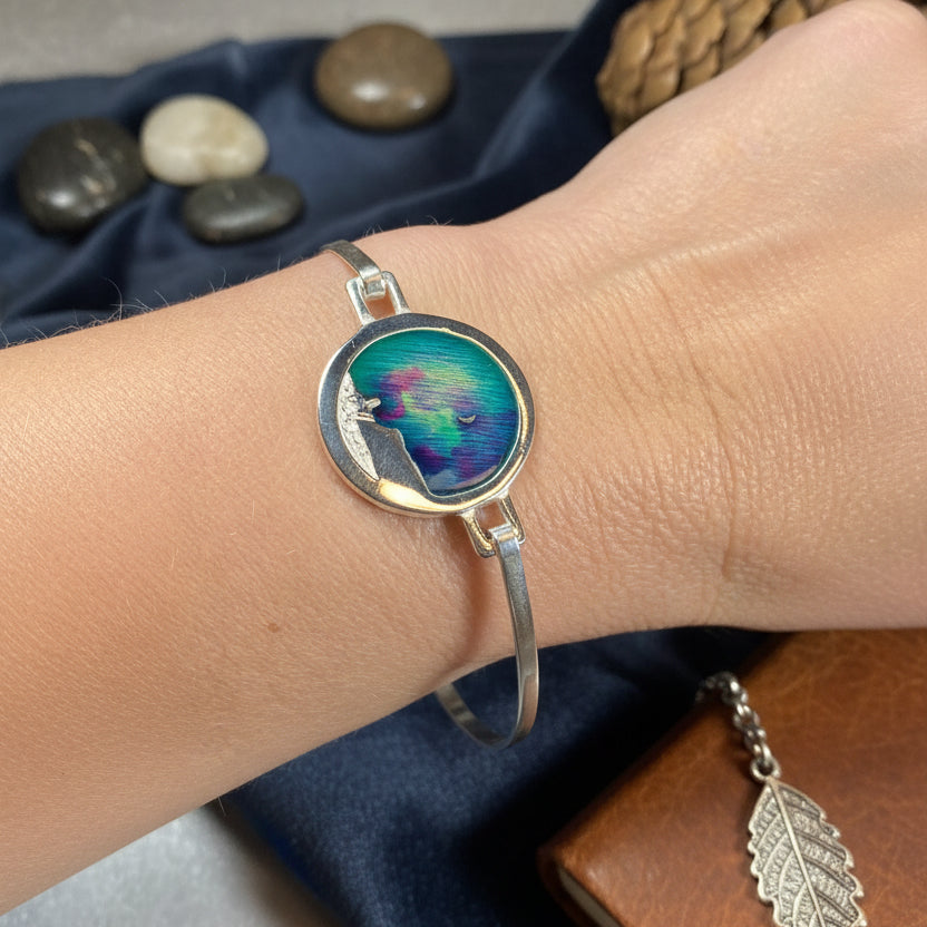 Northern Lights Bracelet - Handmade in Scotland