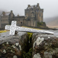 Celtic Cross Kilt Pin - Handmade in Scotland