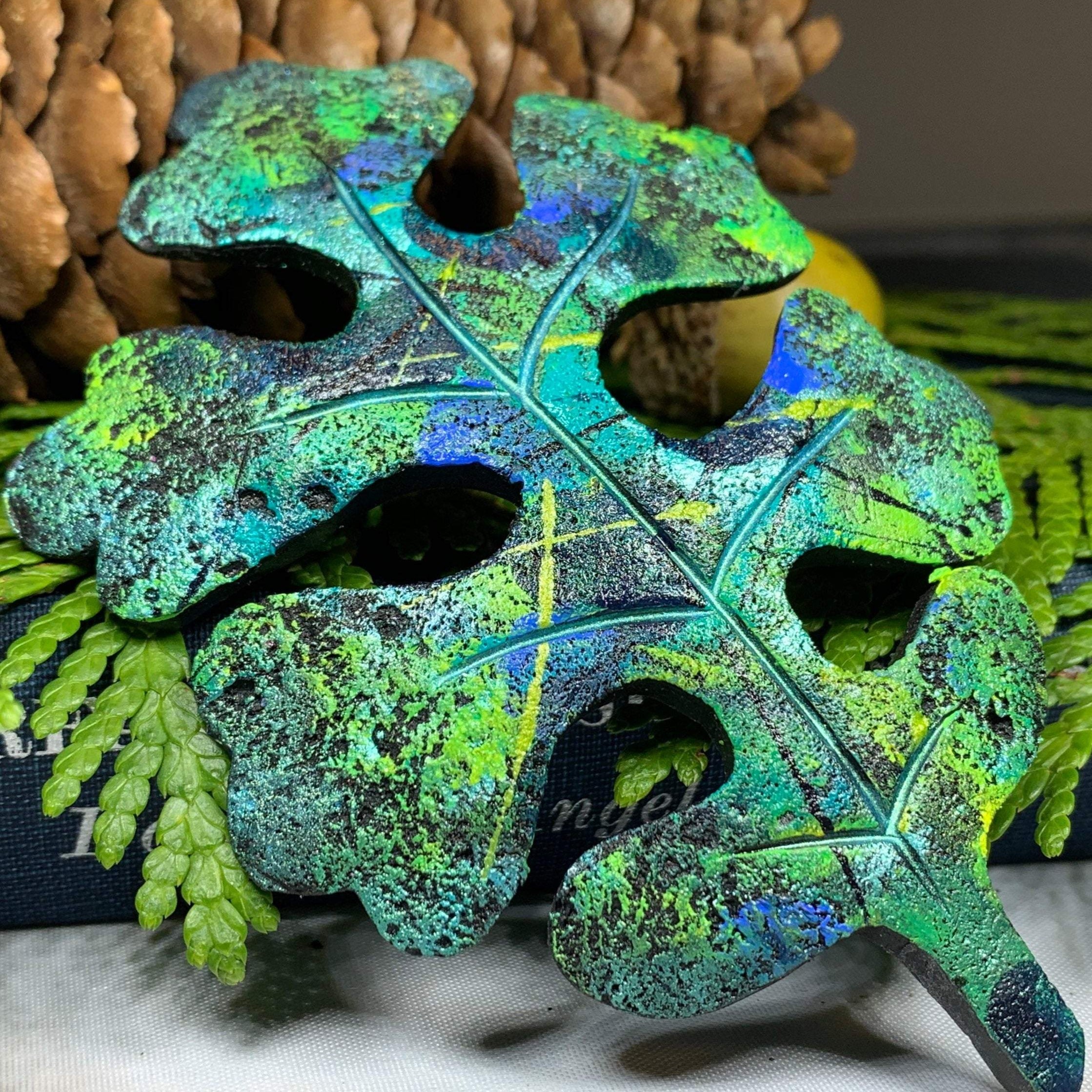 Oak Leaf Pin - Handmade in Scotland