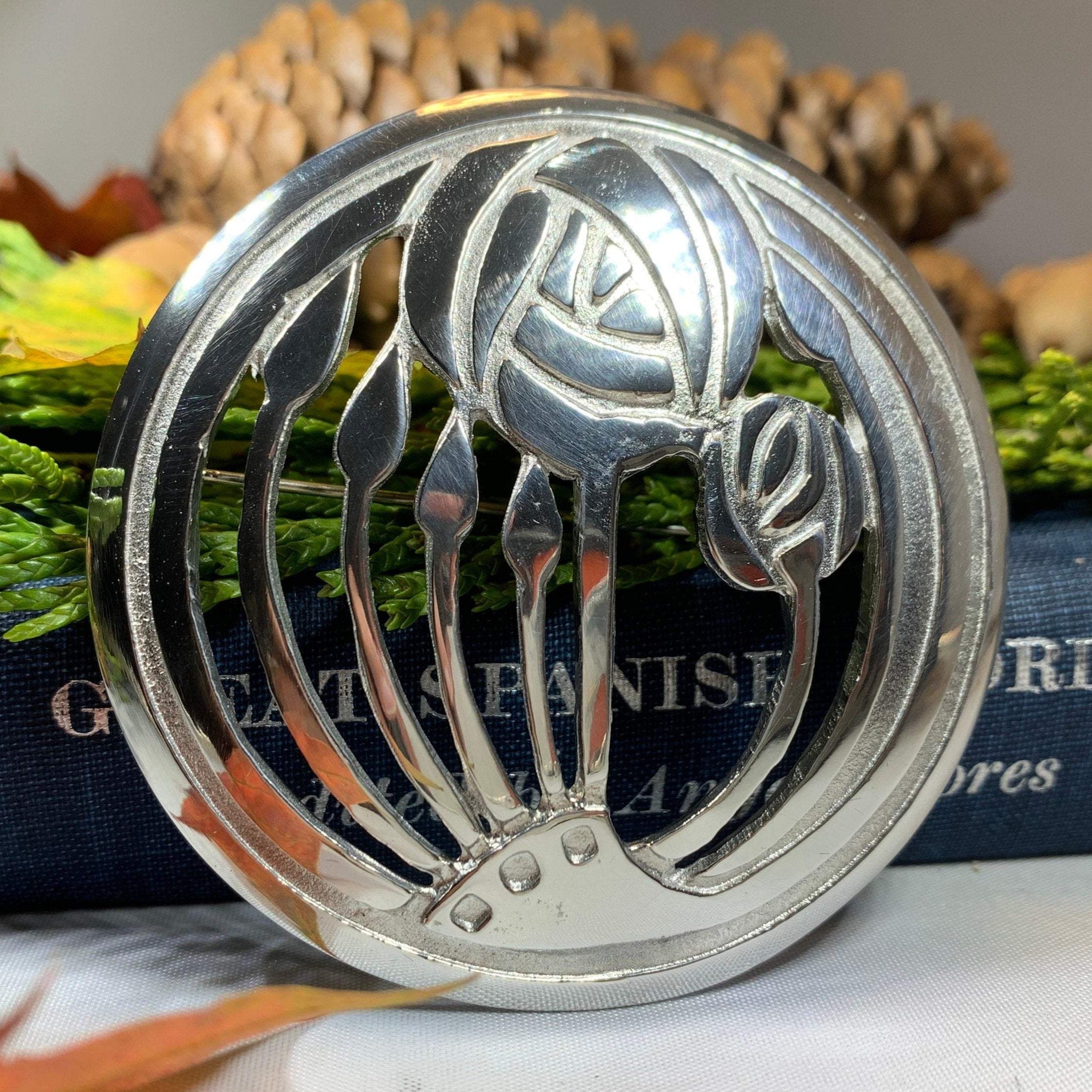 Scottish Mackintosh Brooch - Handmade in Scotland