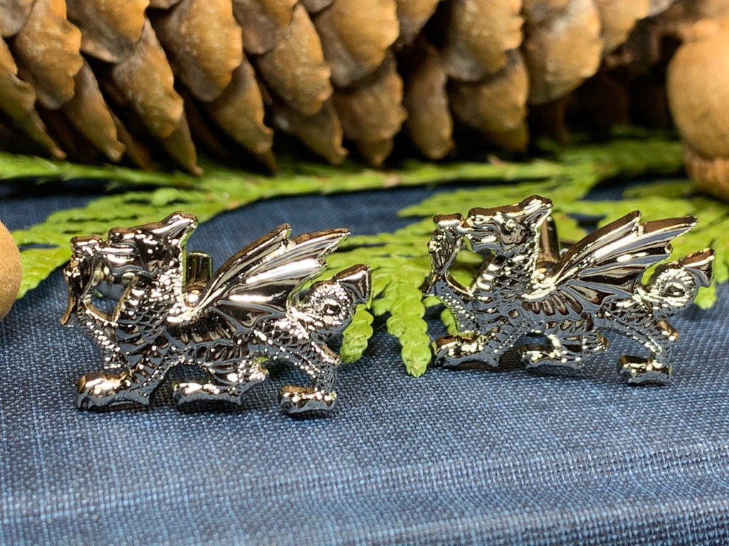 Welsh Dragon Cufflinks for Men