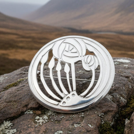 Scottish Mackintosh Brooch - Handmade in Scotland