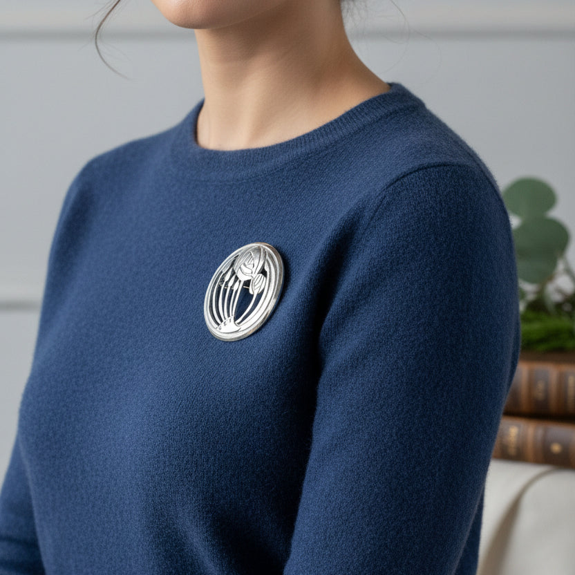 Scottish Mackintosh Brooch - Handmade in Scotland