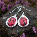Heathergems Teardrop Earrings - Handmade in Scotland