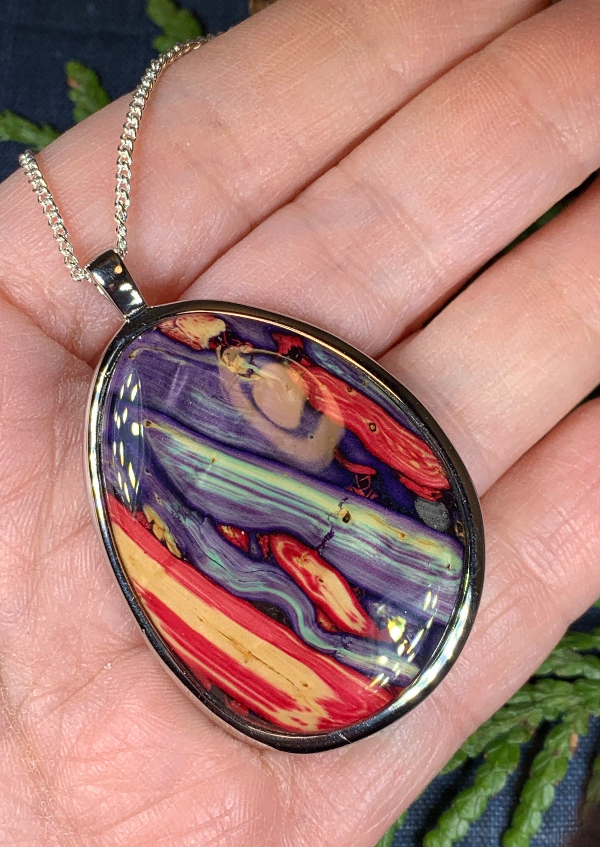 Scottish Organic Heathergems Necklace - Handmade in Scotland