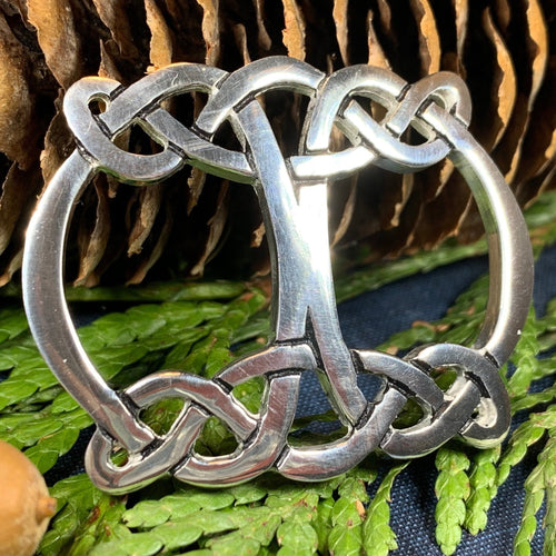 Celtic Knot Scarf Ring