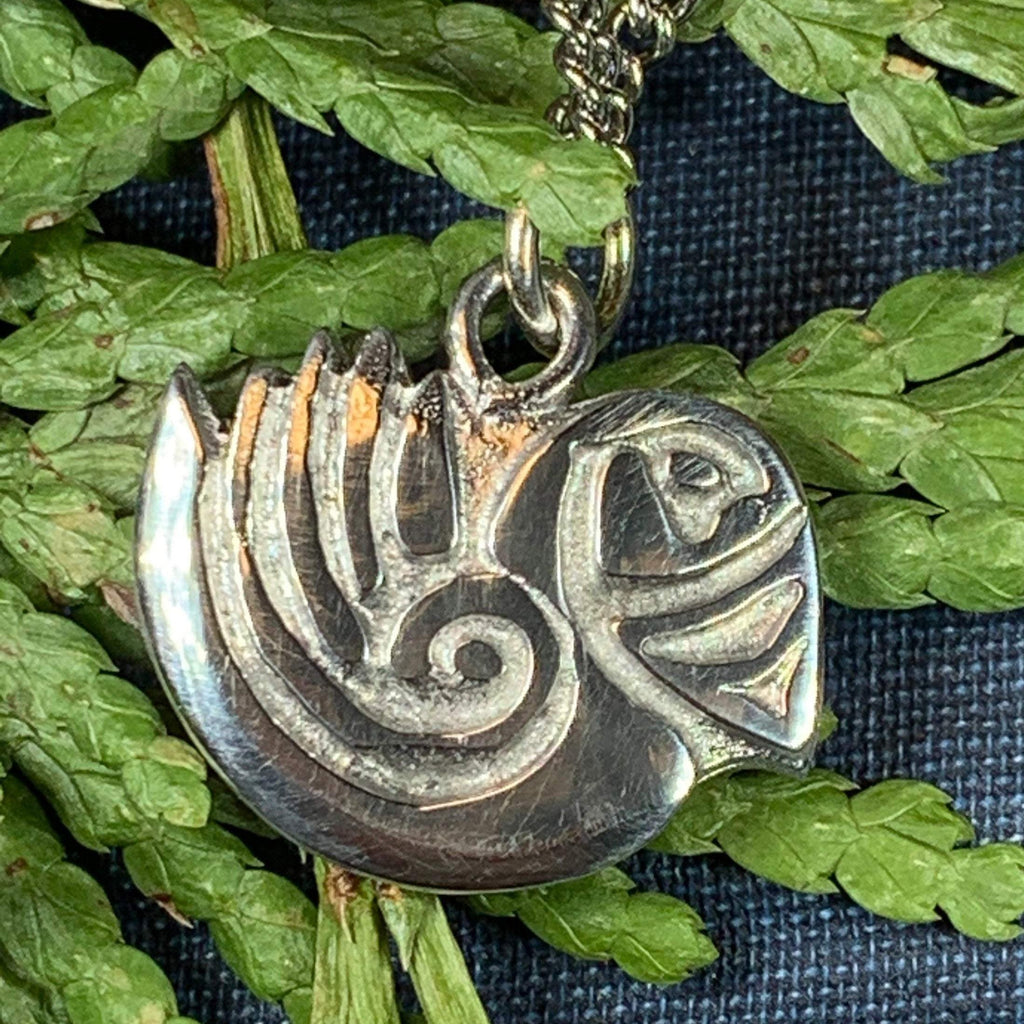 Orkney Puffin Necklace - Handmade in Scotland