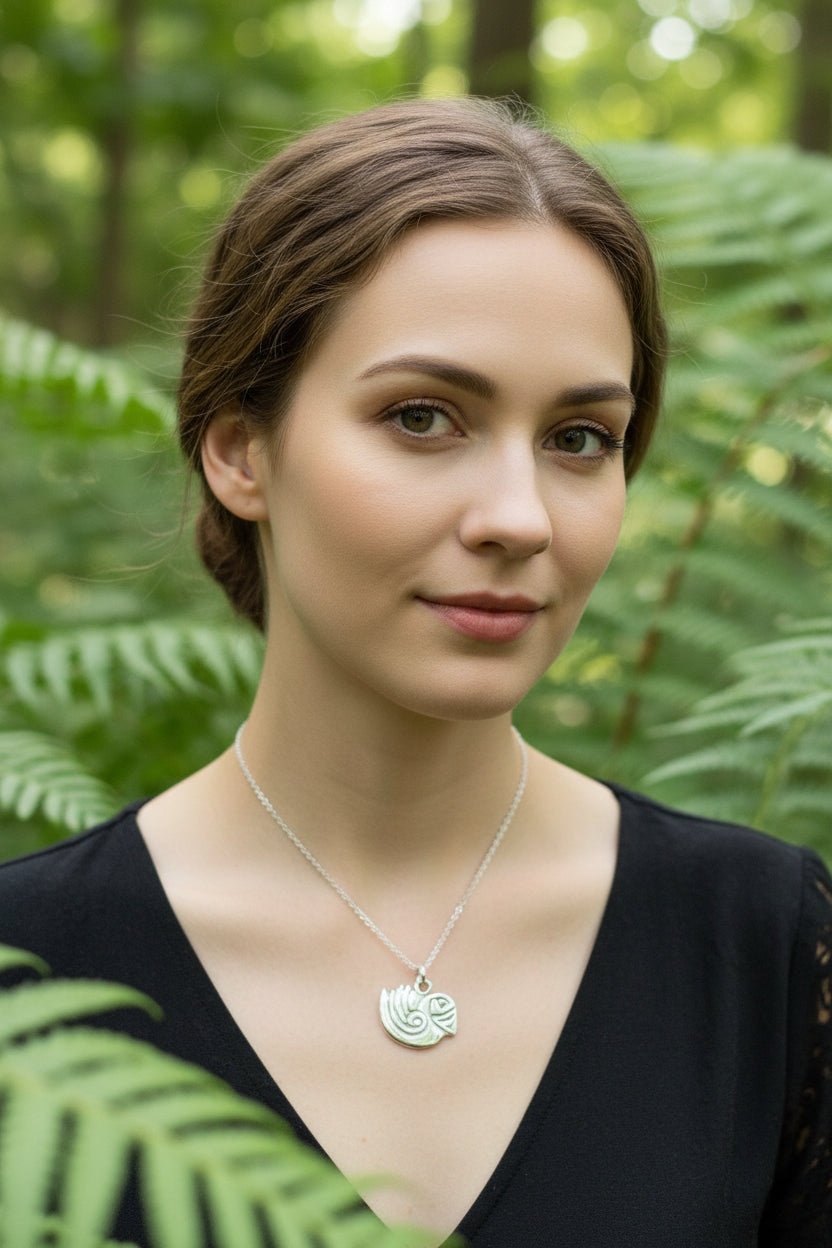 Orkney Puffin Necklace - Handmade in Scotland