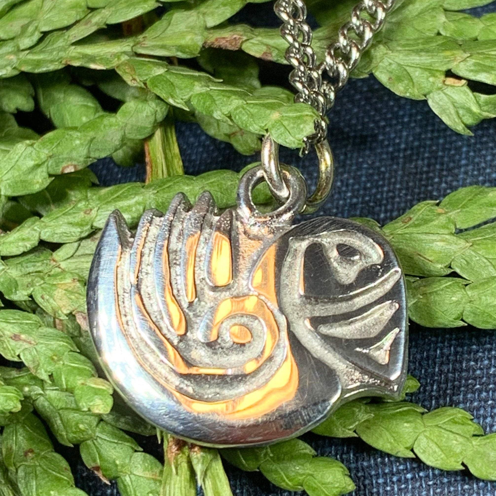 Orkney Puffin Necklace - Handmade in Scotland
