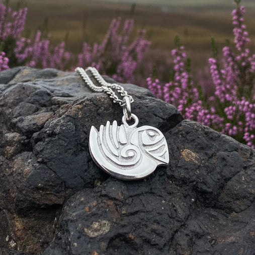 Orkney Puffin Necklace - Handmade in Scotland