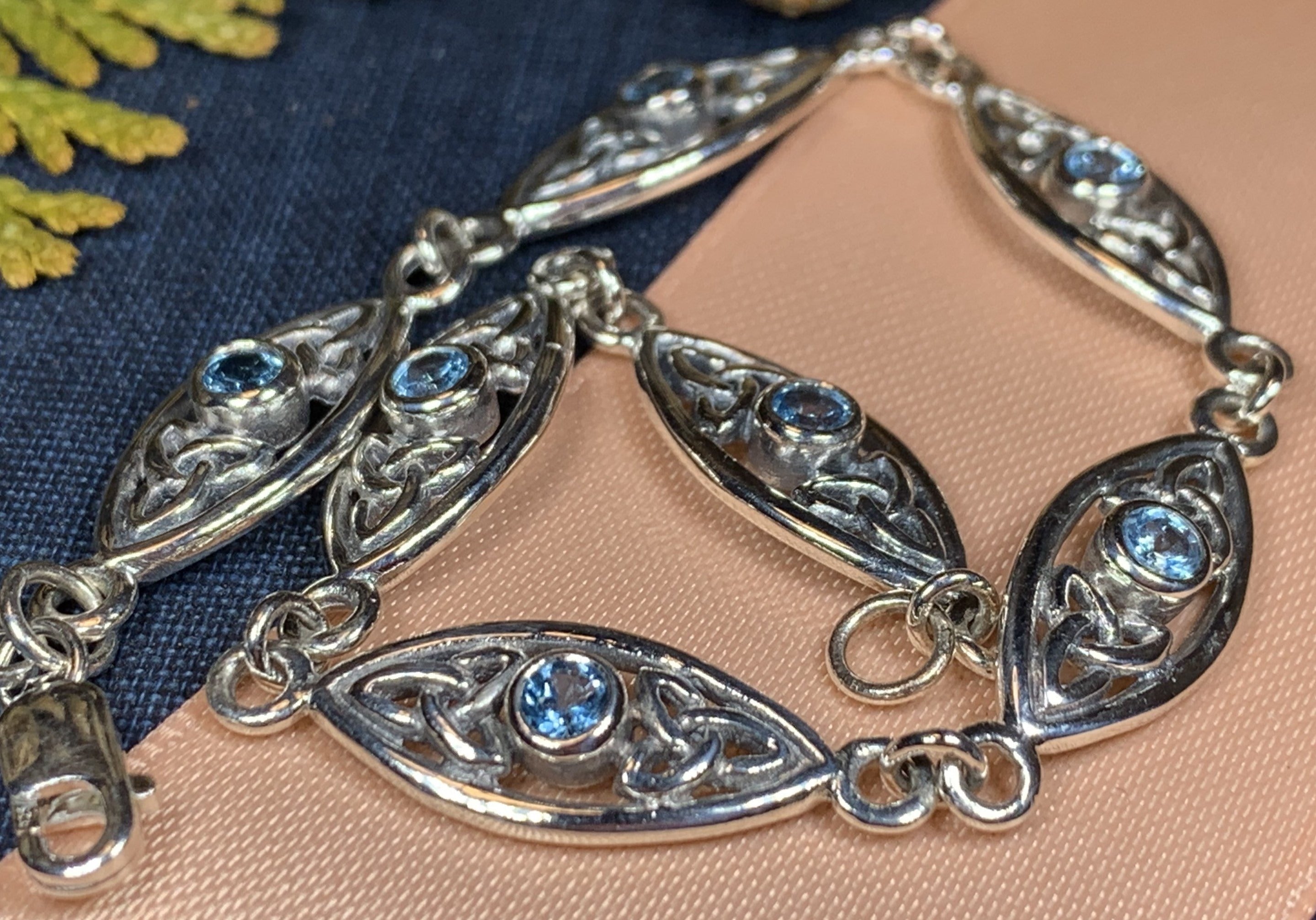 Rosalea Trinity Knot Bracelet
