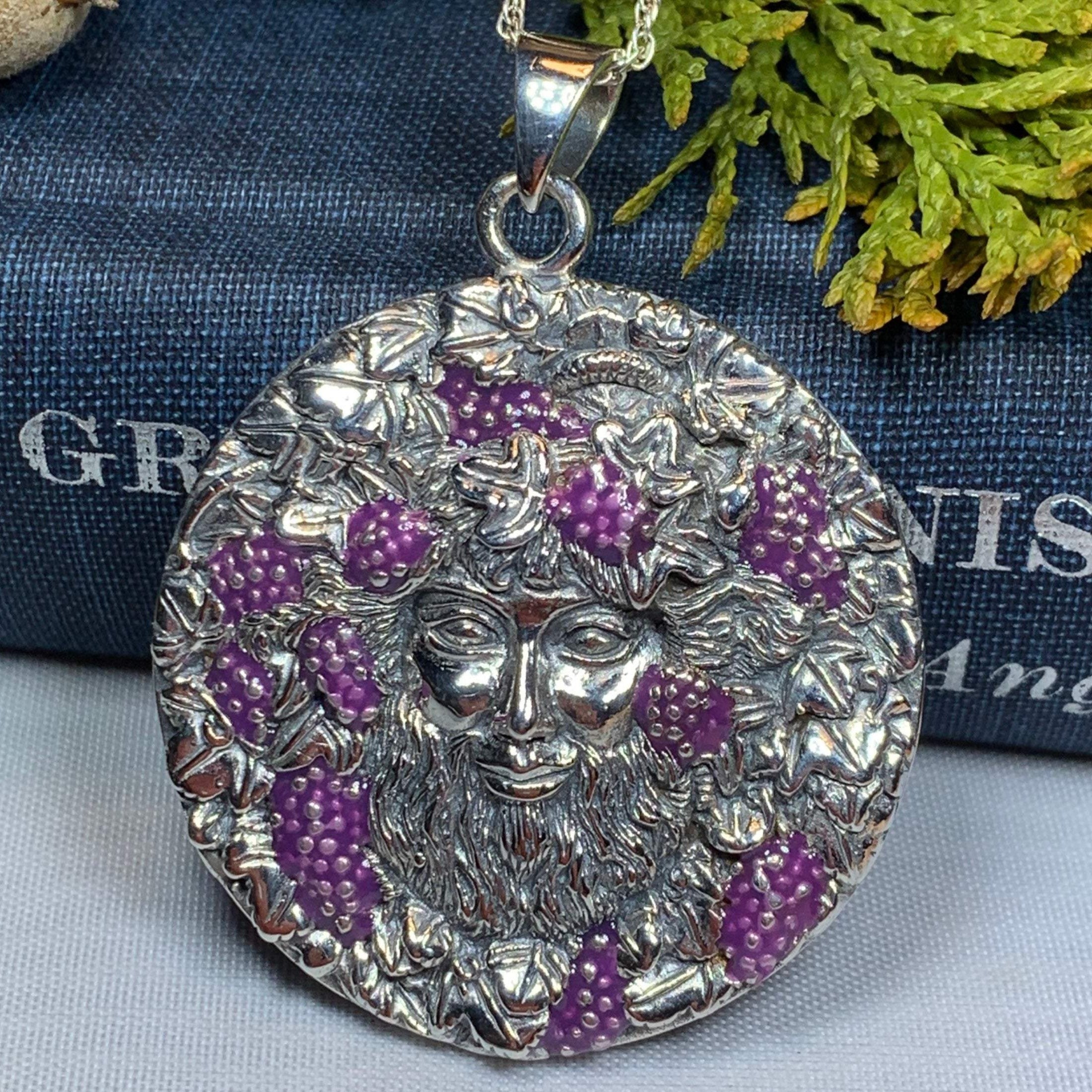 Wine God Bacchus Necklace