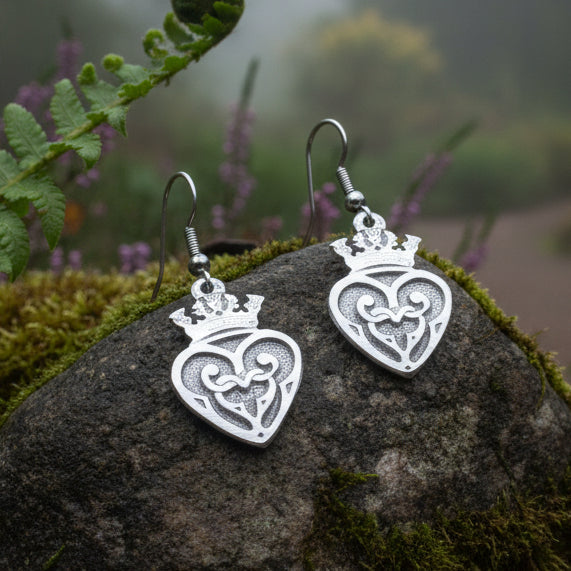 Royal Scottish Luckenbooth Earrings for Women