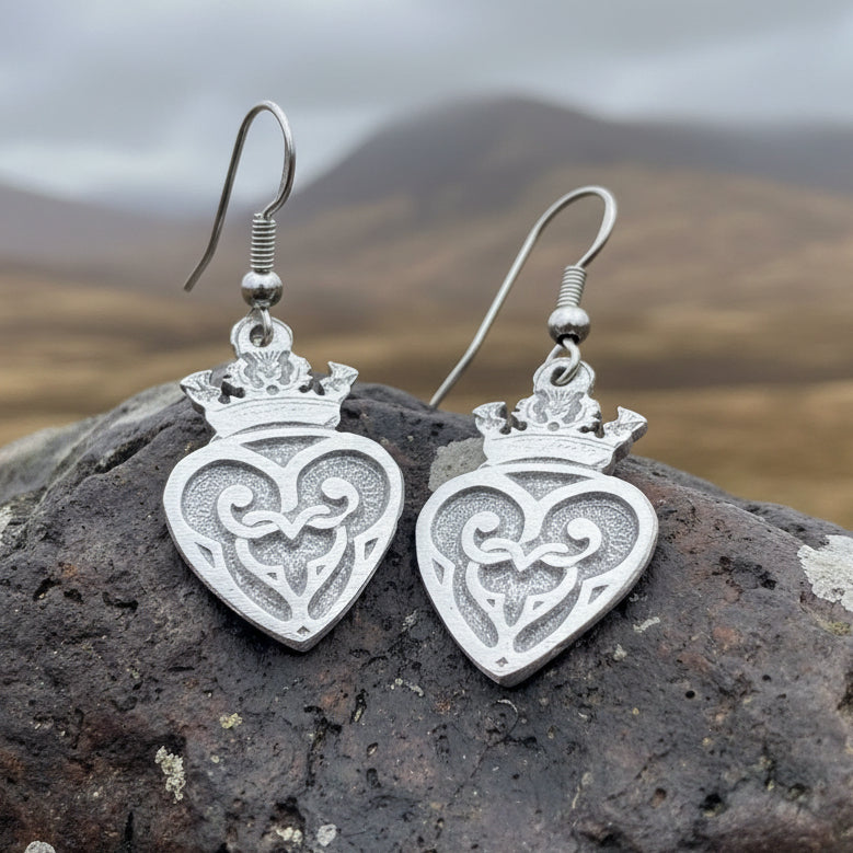 Royal Scottish Luckenbooth Earrings for Women