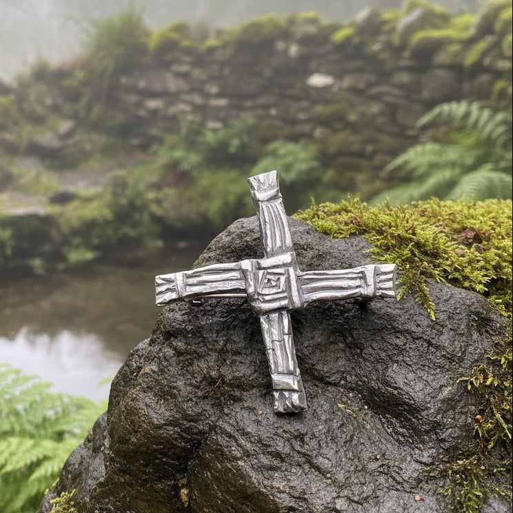 Ireland's Saint Brigid's Cross Brooch