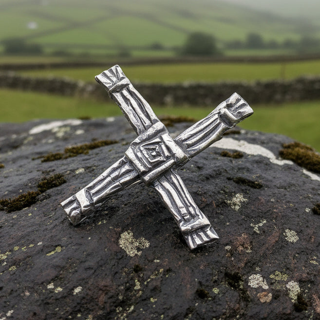 Ireland's Saint Brigid's Cross Brooch