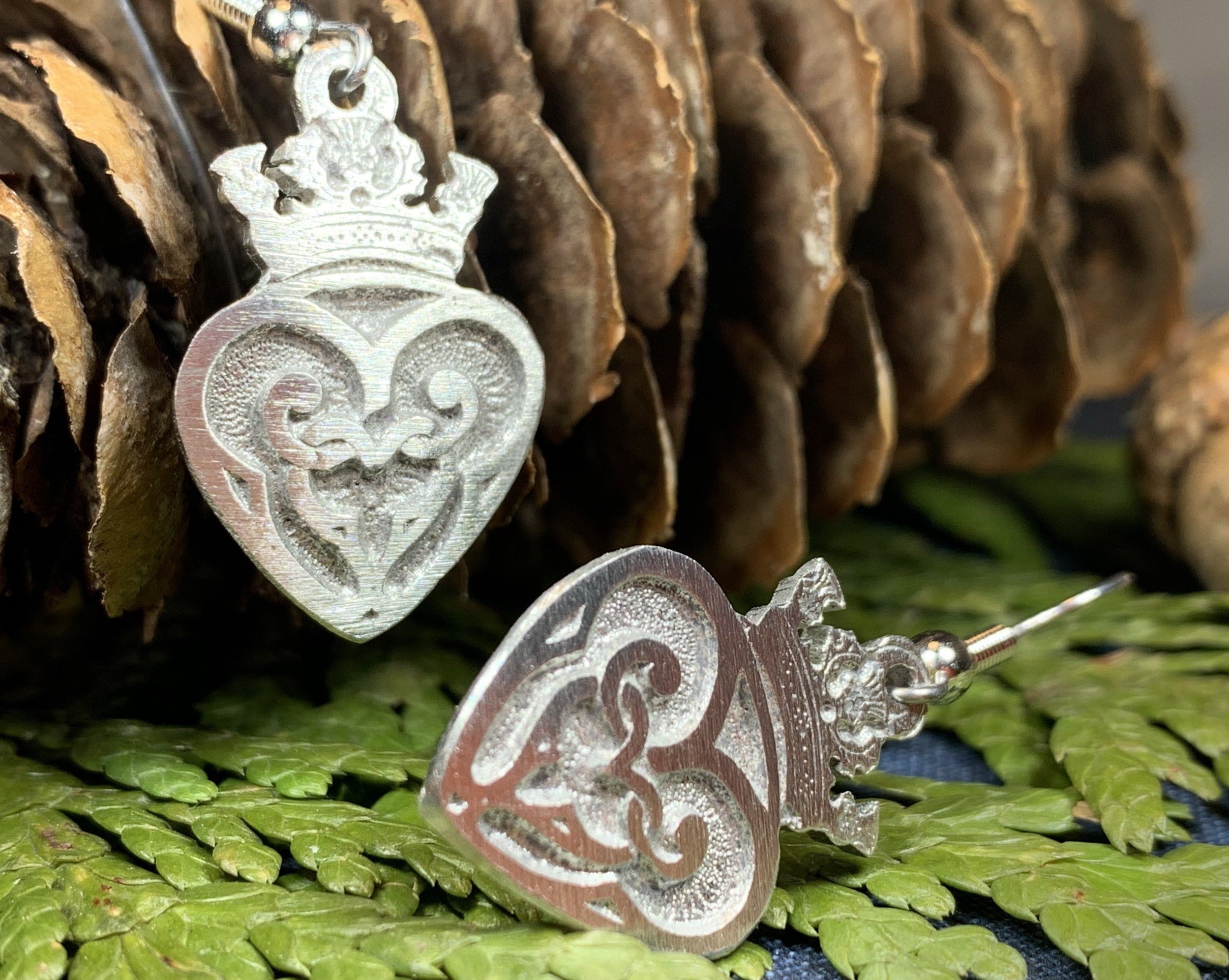 Royal Scottish Luckenbooth Earrings for Women