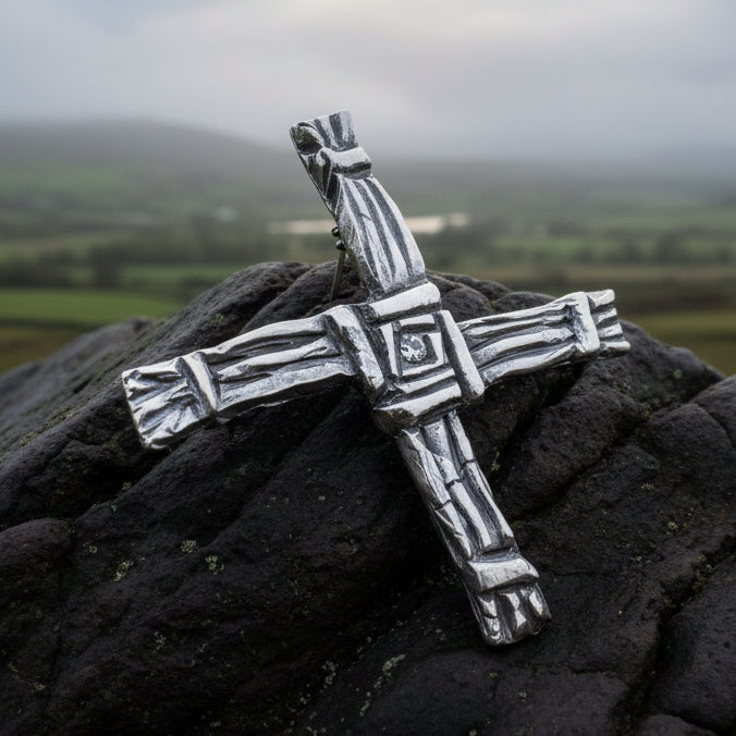 Ireland's Saint Brigid's Cross Brooch