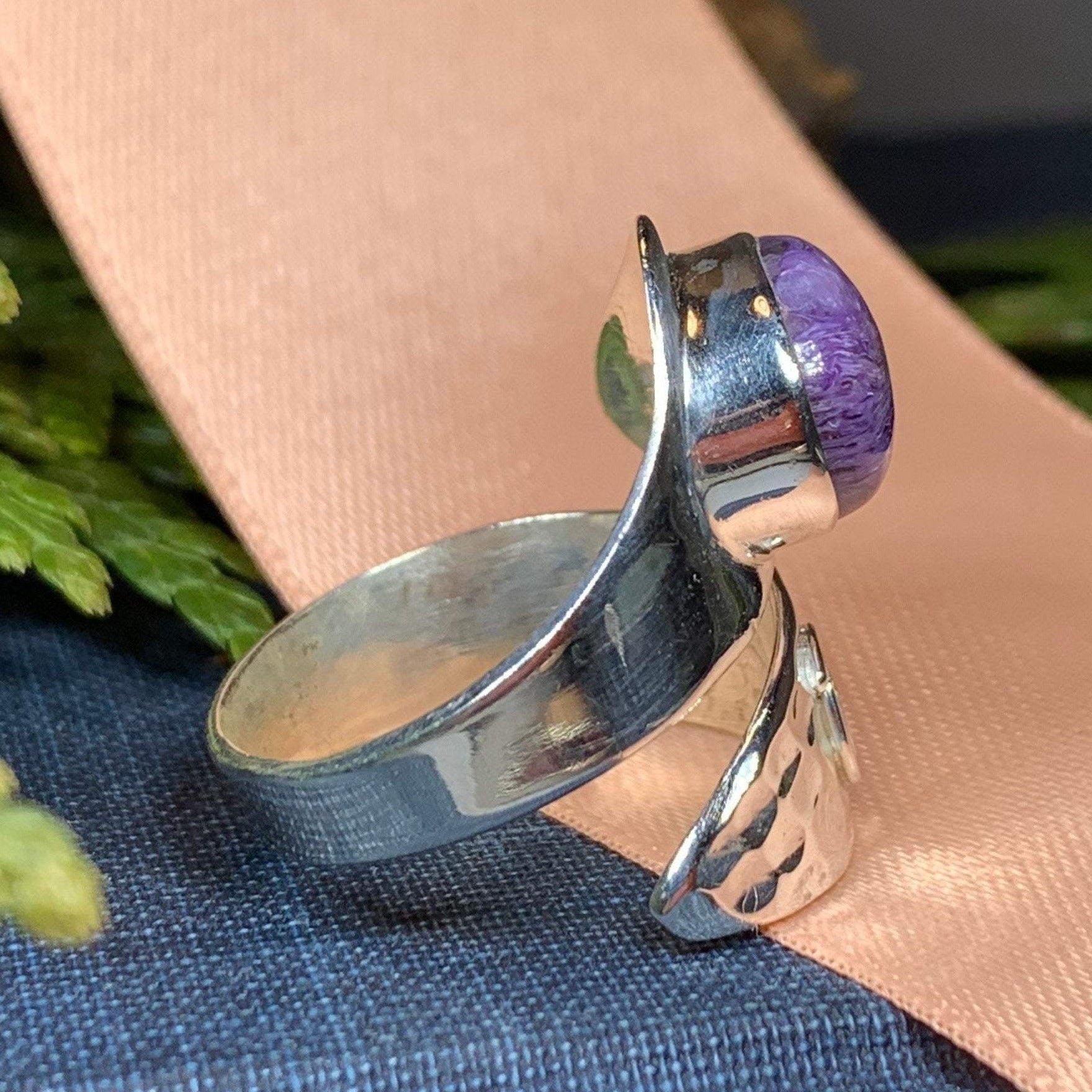 Celtic Spiral Wrap Ring