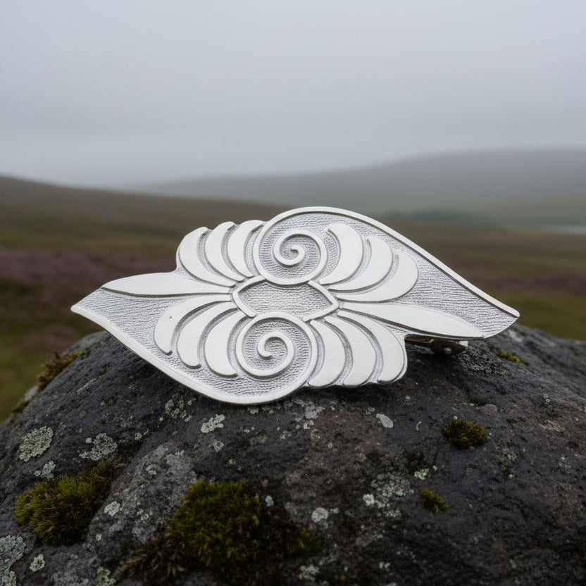 Celtic Blossom Hair Clip for Women