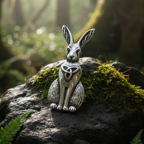 Celtic Rabbit Pin