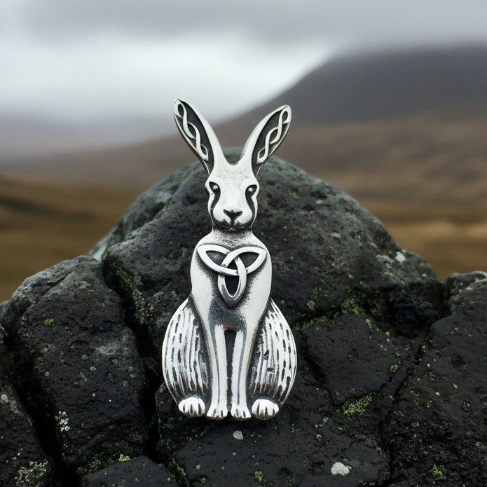 Celtic Rabbit Pin