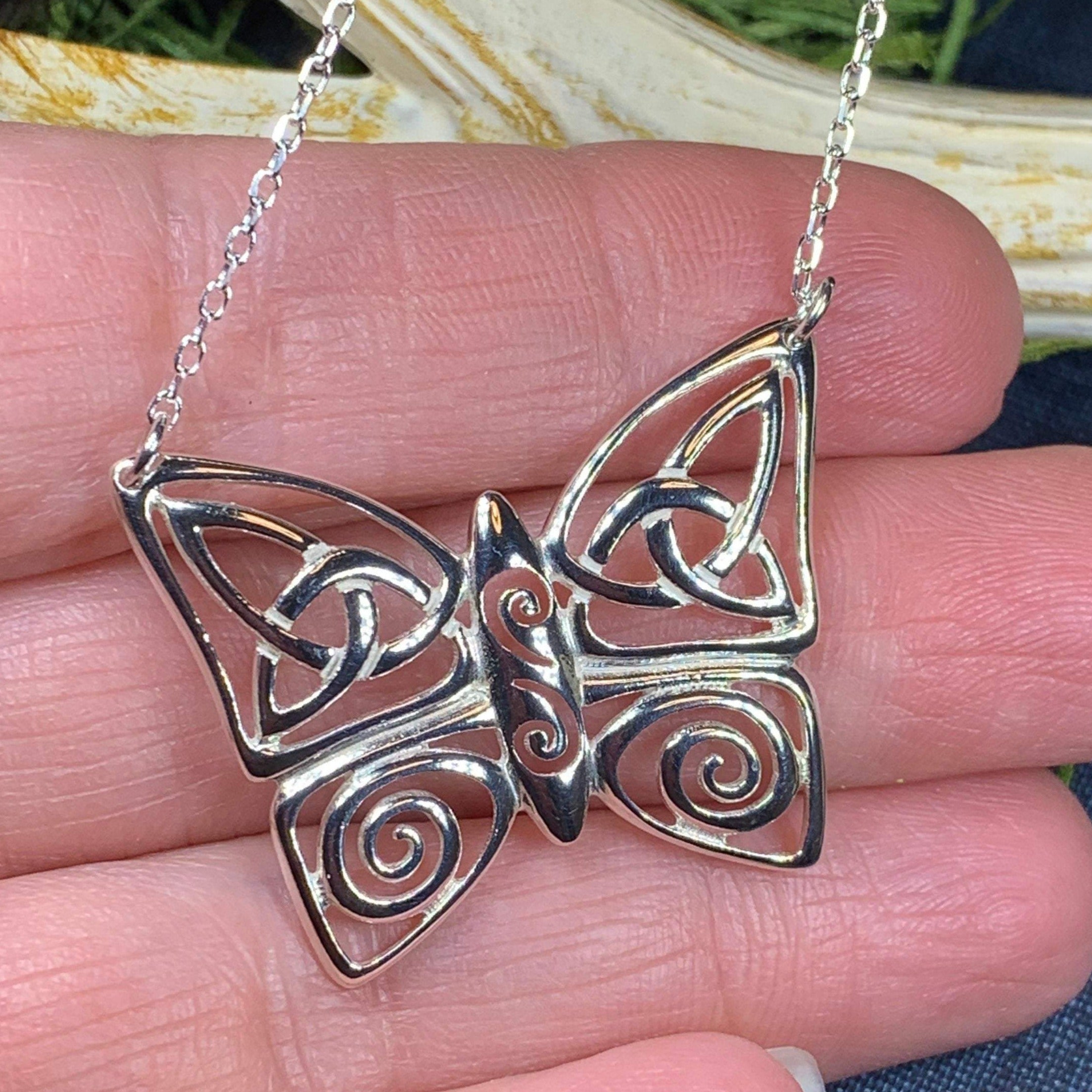 Sireena Butterfly Necklace - Made in Ireland