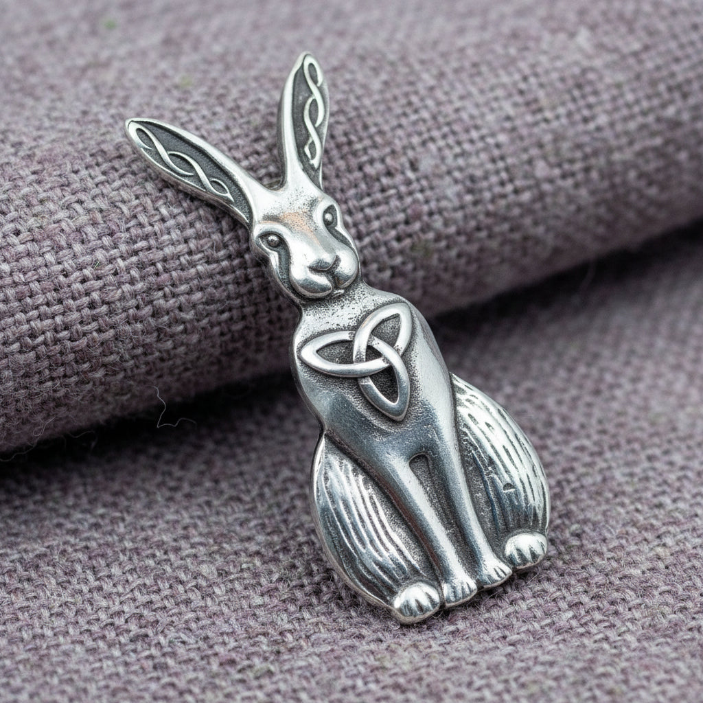 Celtic Rabbit Pin