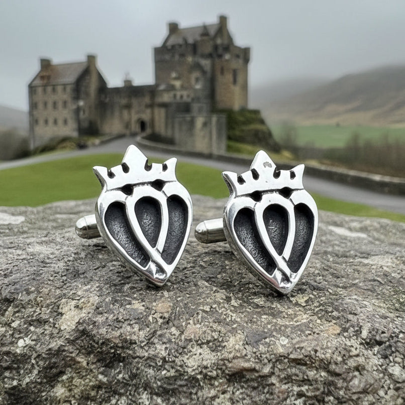 Luckenbooth Cuff Links - Handmade in Scotland