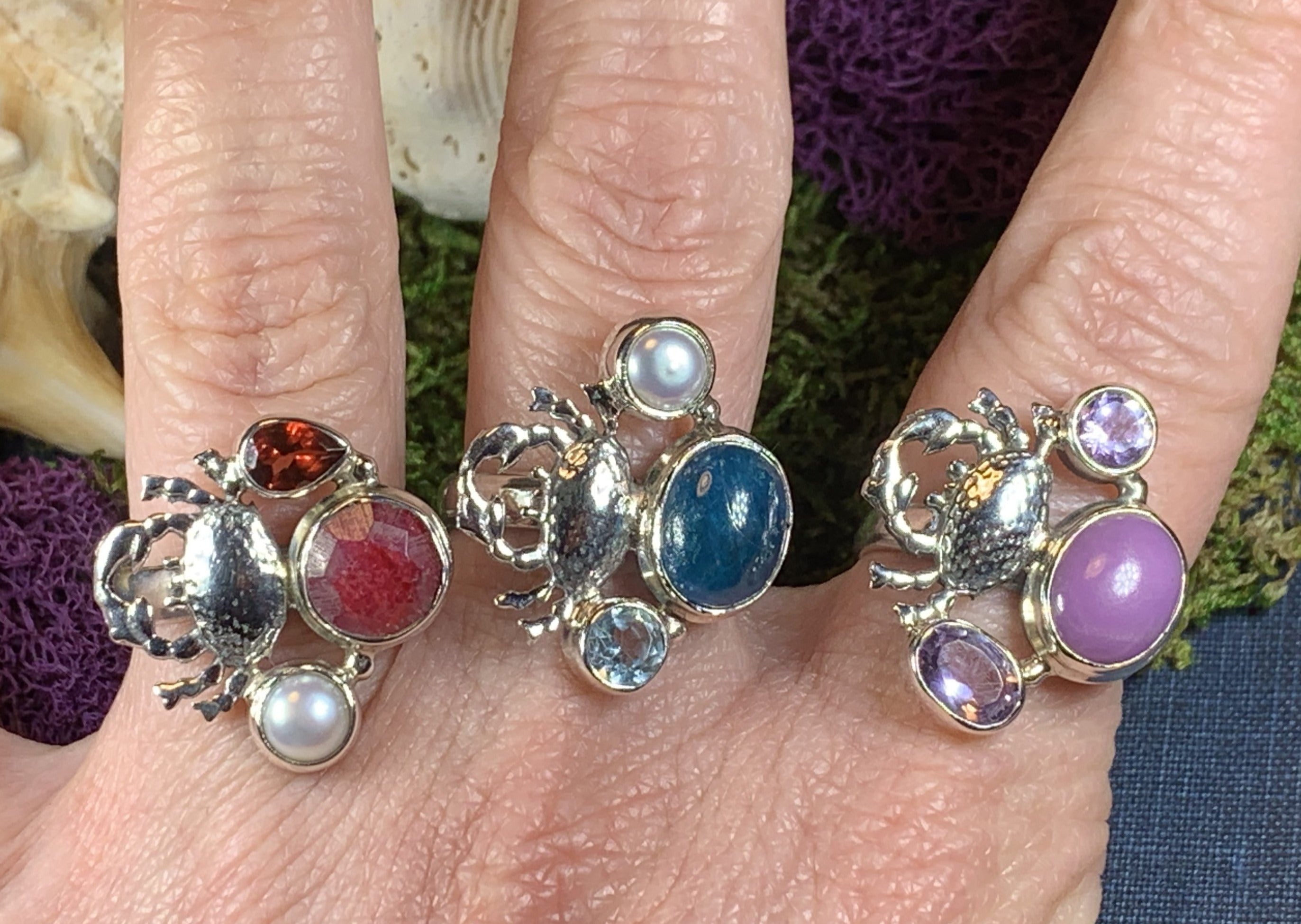 Carine Crab Ring