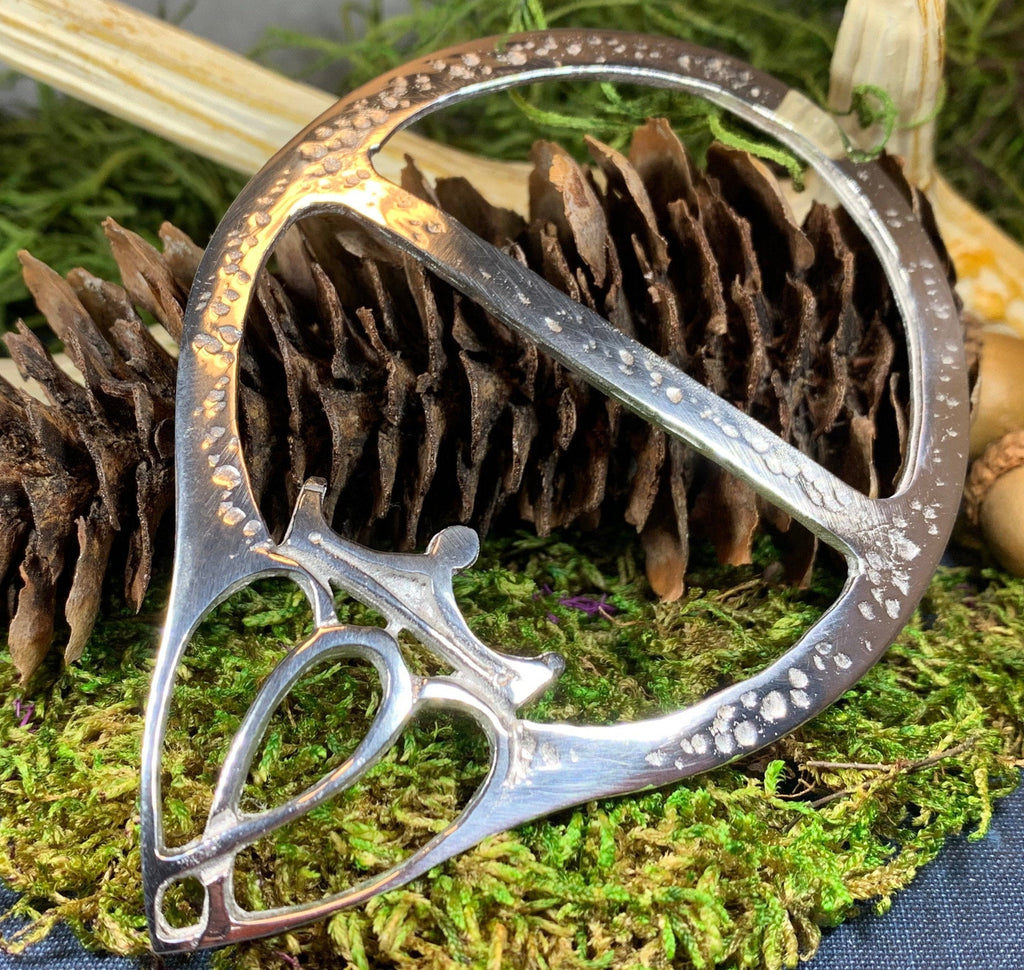 Luckenbooth Scarf Ring - Handmade in Scotland