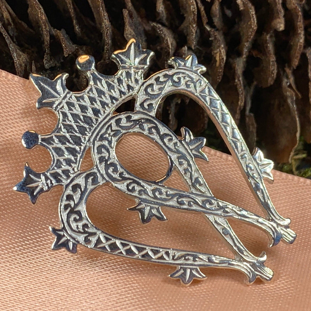 Lillianna Luckenbooth Brooch - Handmade in Scotland