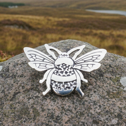 Bonny Bee Booch - Handmade in Scotland