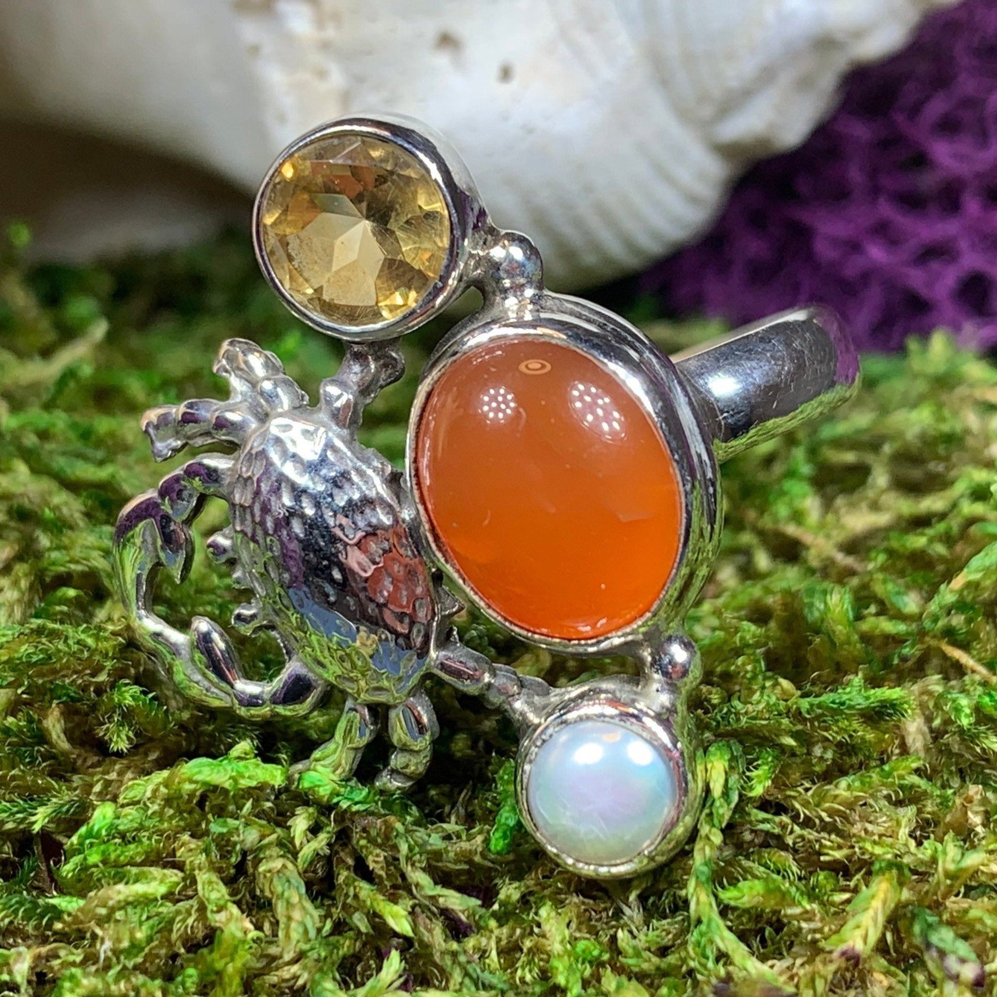 Carine Crab Ring