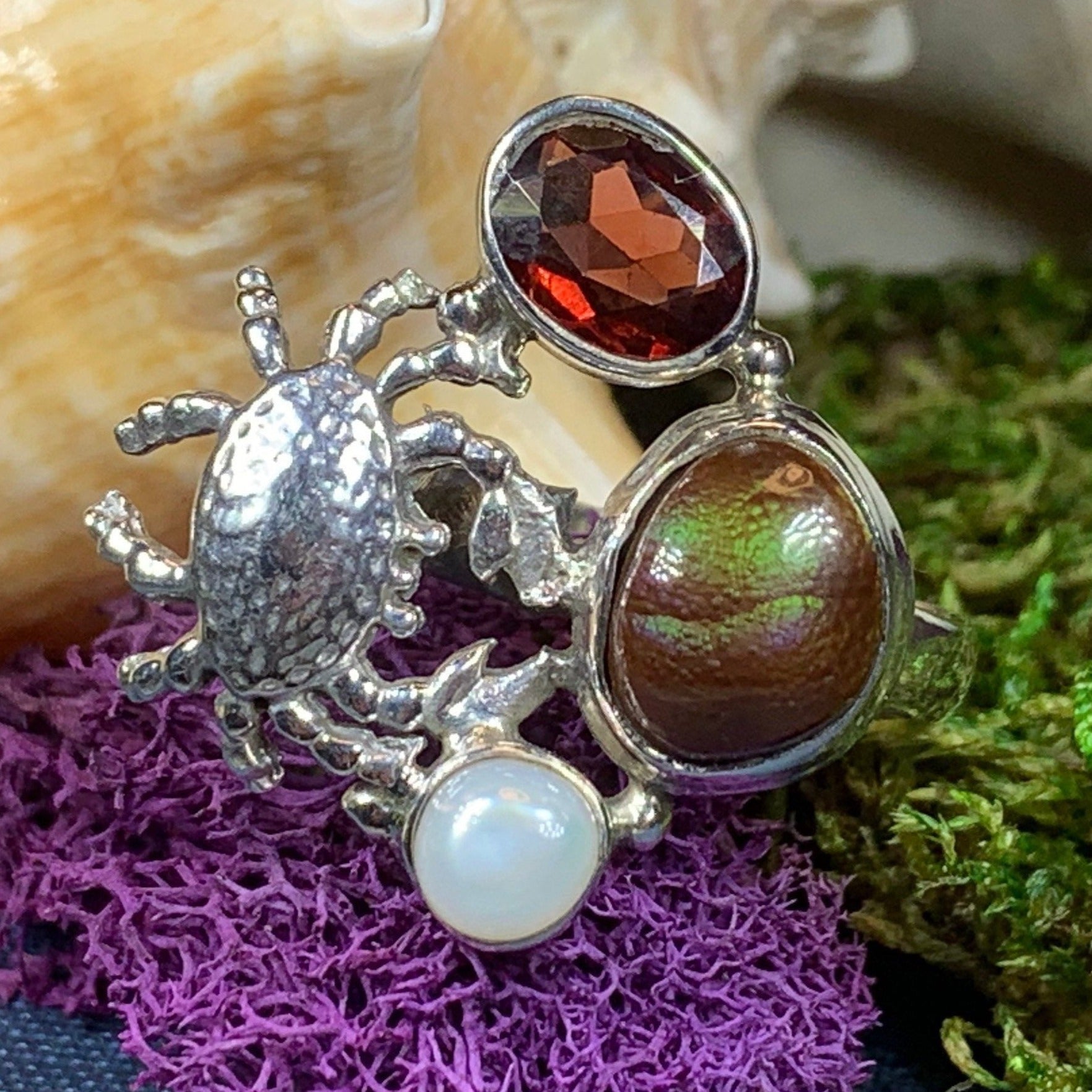 Carine Crab Ring