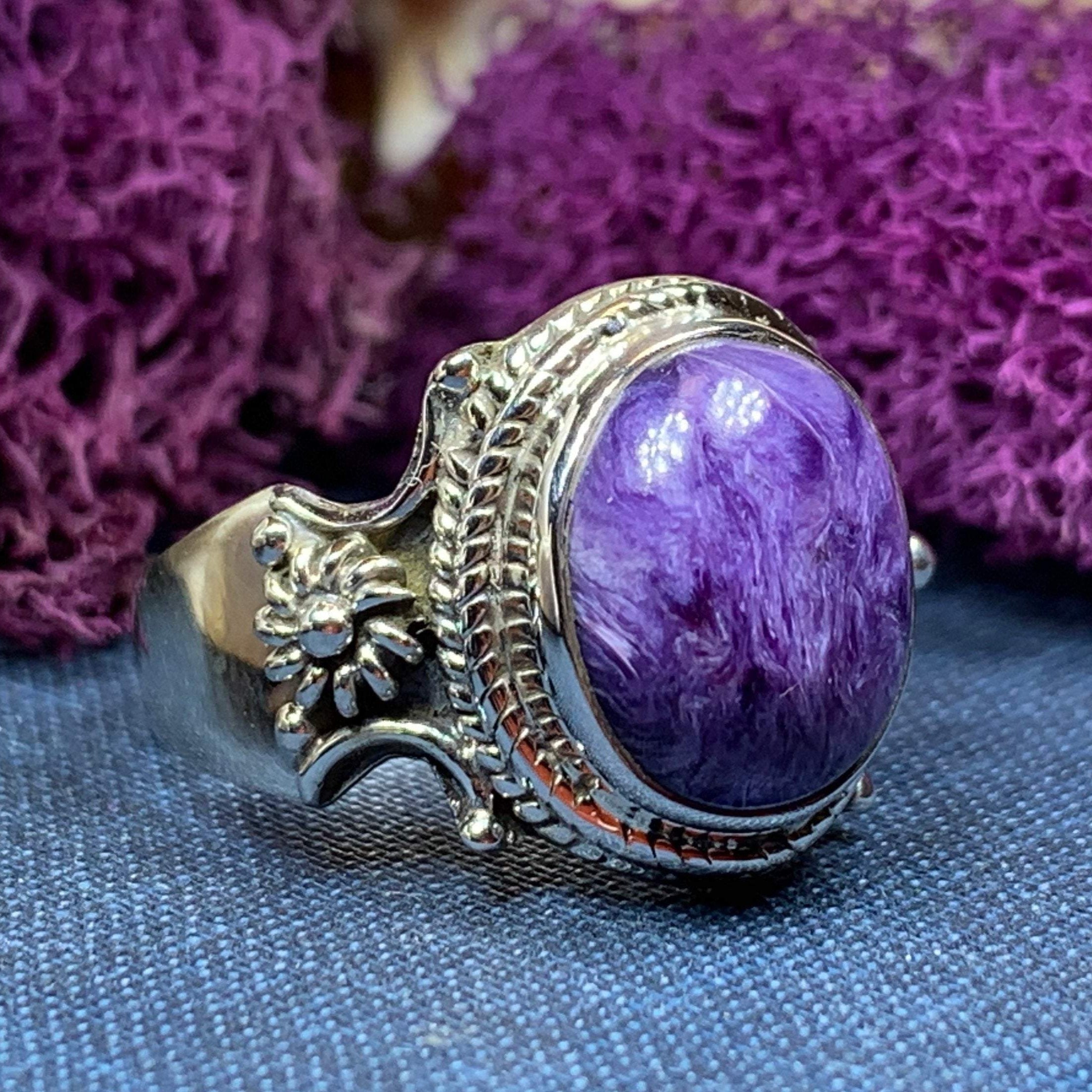 Purple Romance Ring