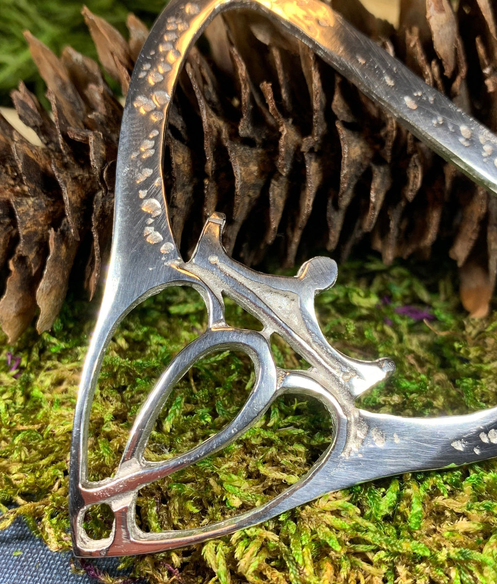 Luckenbooth Scarf Ring - Handmade in Scotland