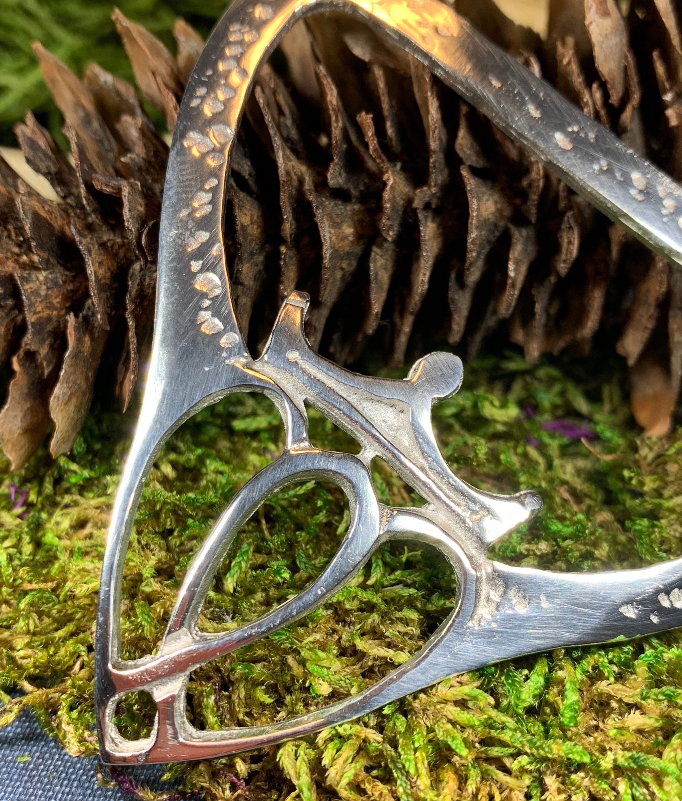 Luckenbooth Scarf Ring - Handmade in Scotland