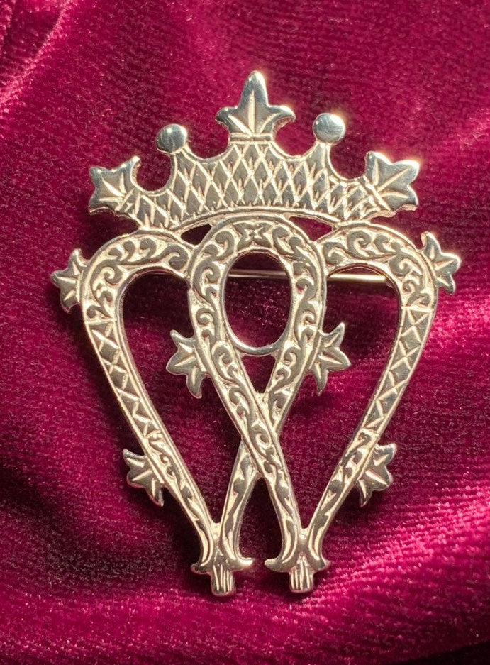 Lillianna Luckenbooth Brooch - Handmade in Scotland