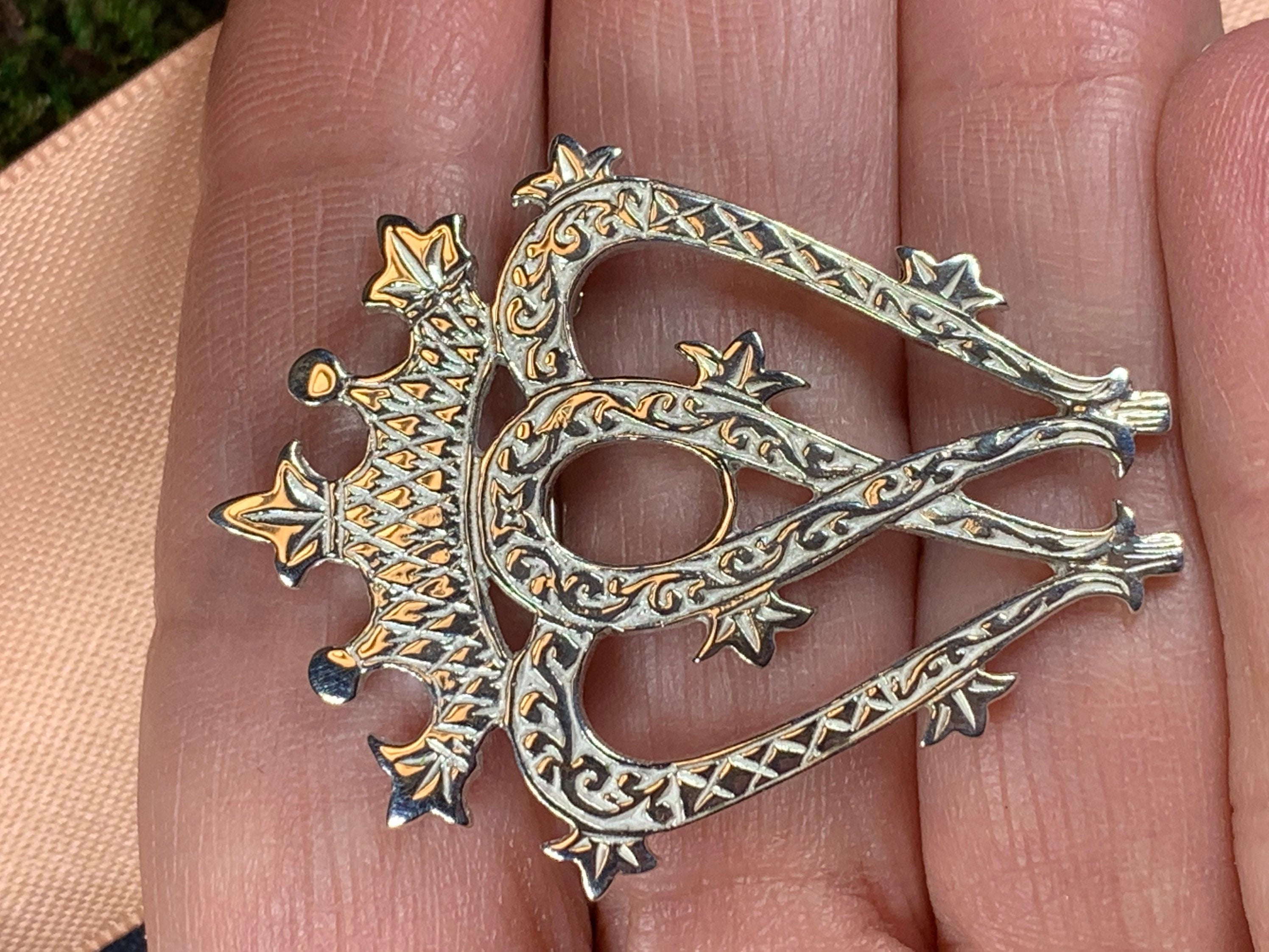 Lillianna Luckenbooth Brooch - Handmade in Scotland