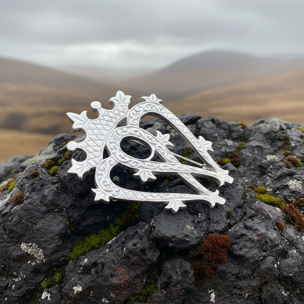 Lillianna Luckenbooth Brooch - Handmade in Scotland