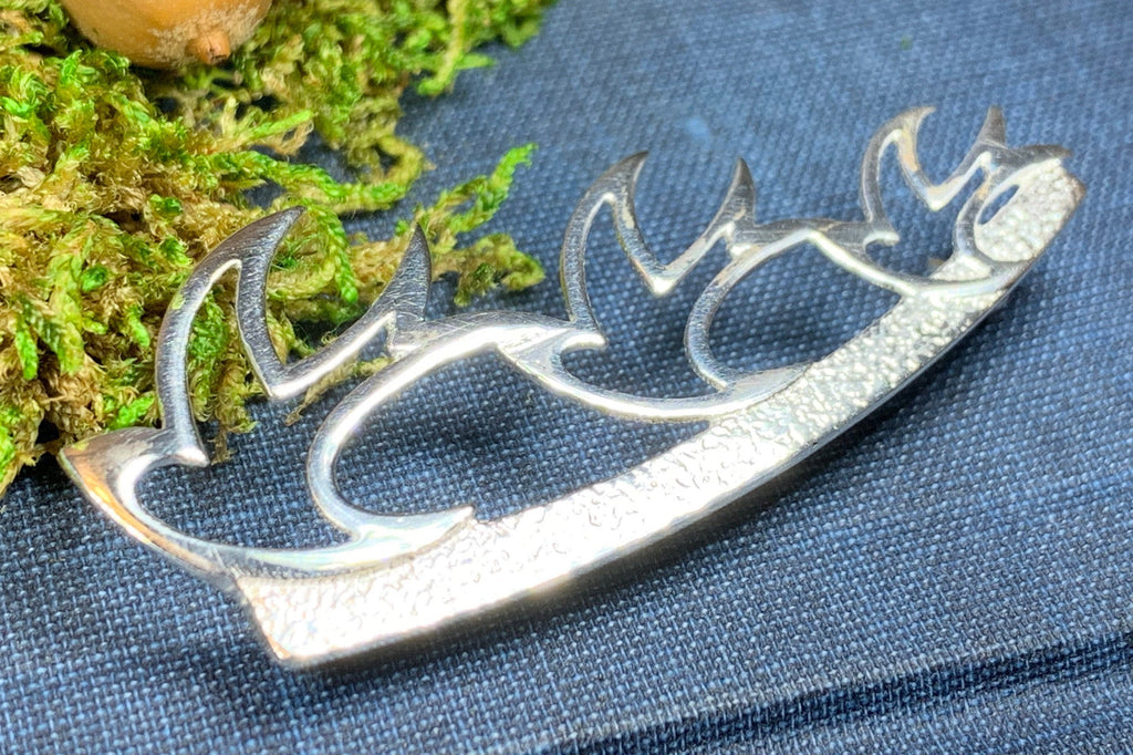 Iona Doves Brooch