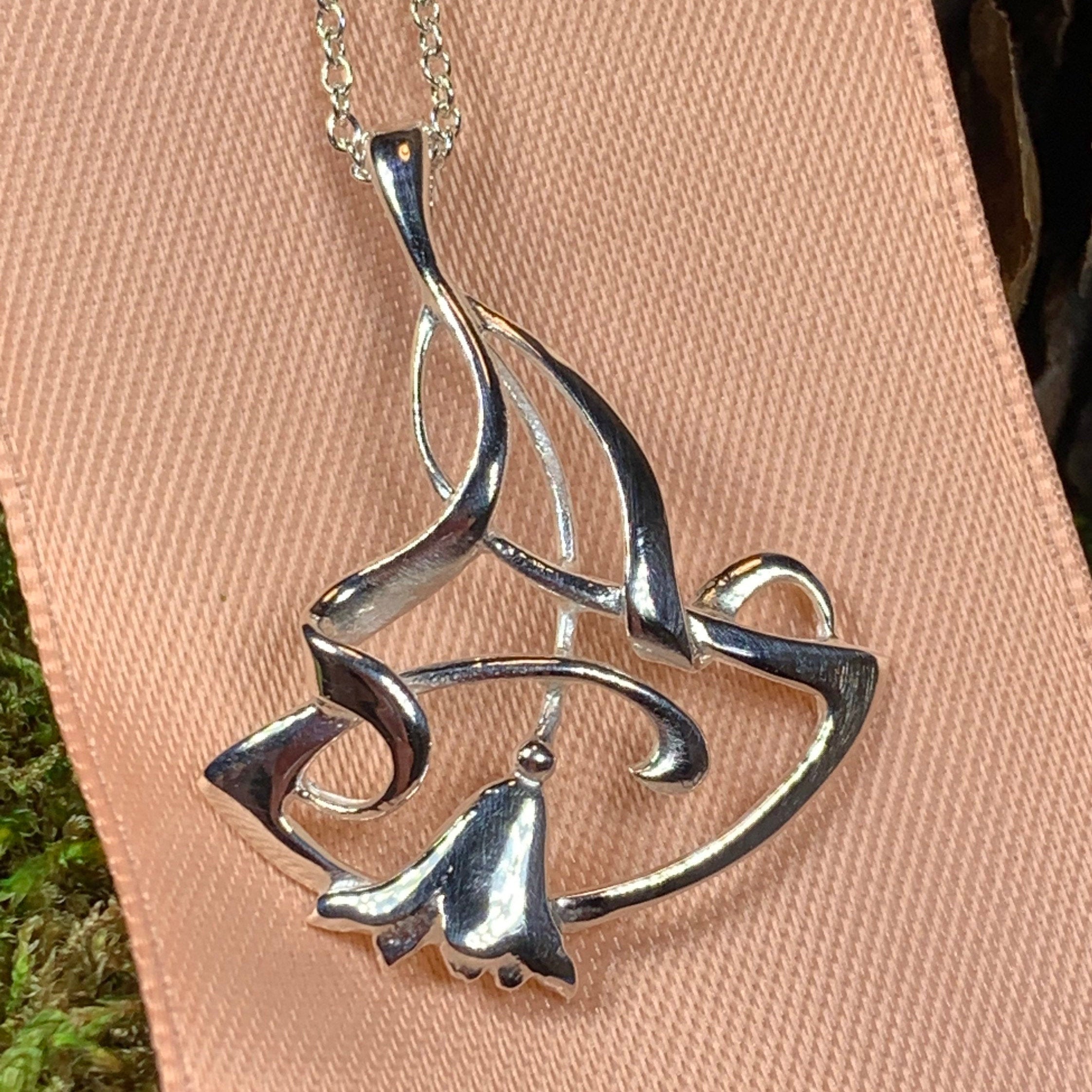 Elegant Bluebell Necklace